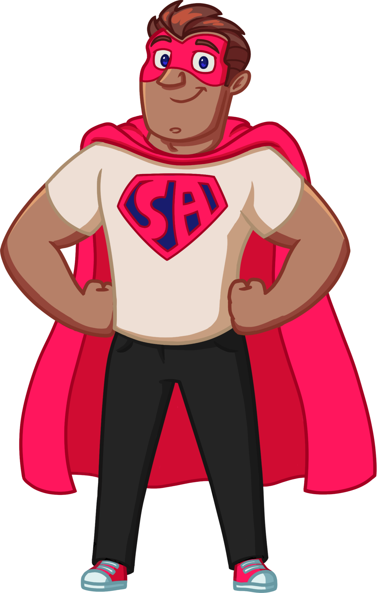 photo of serious male in superhero costume keeps 2022 02 08 02 48 50 utc